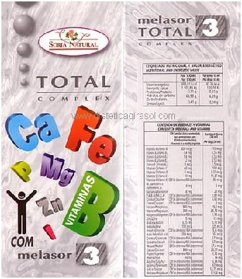 MELASOR�3�TOTAL�COMPLEX (Extracts�of�200�ml) Soria�Natural
